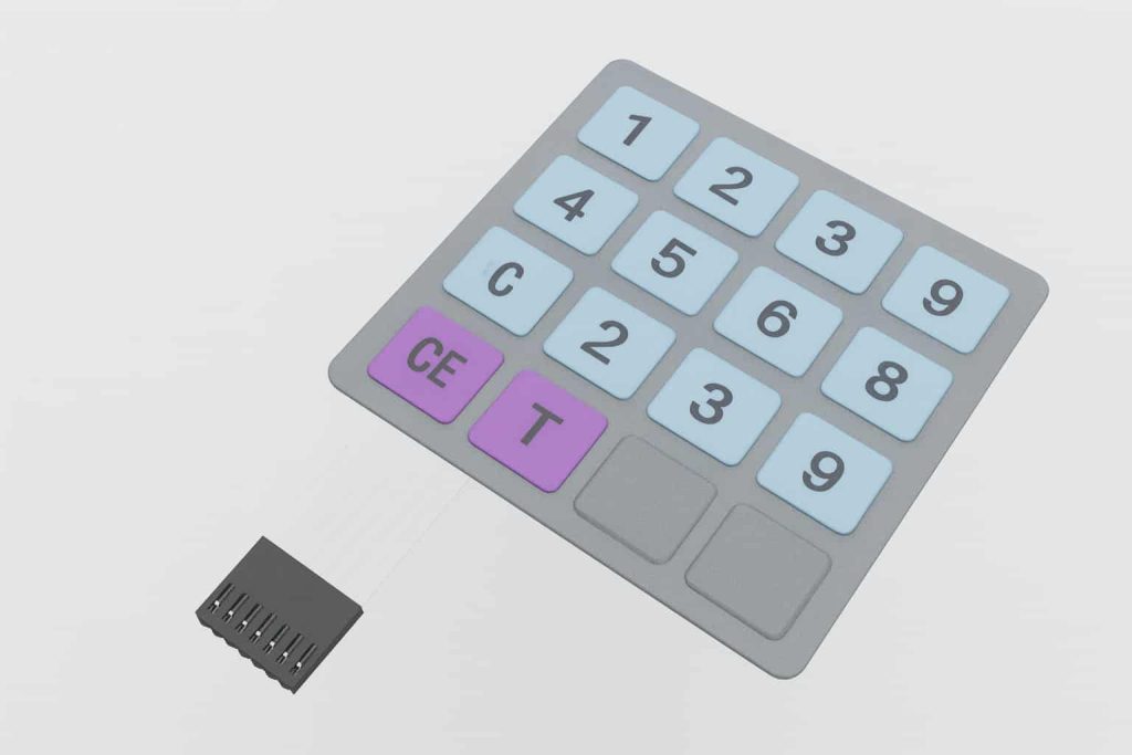 Venda de teclados de membrana em SP