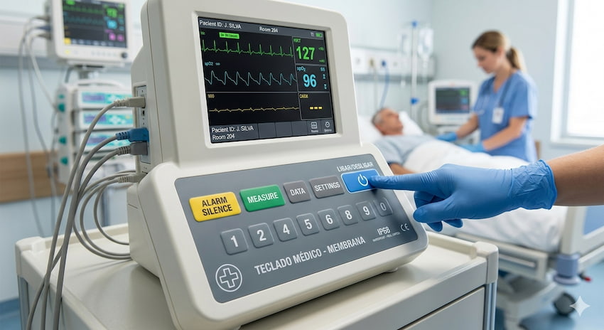 Onde comprar teclados de membrana para equipamentos hospitalares com confiança