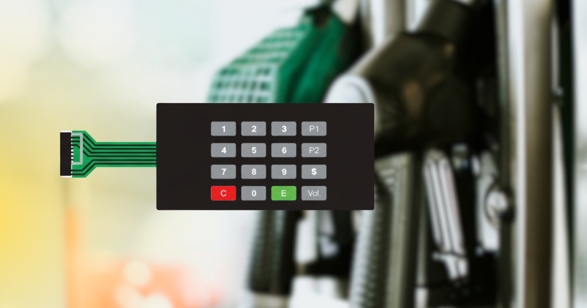 Evite Falhas com Teclados de Membrana para Bombas